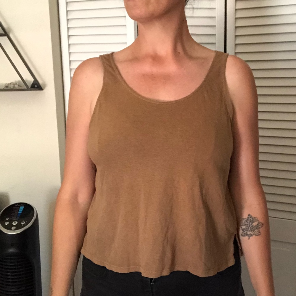 Jungmaven brand cropped tank